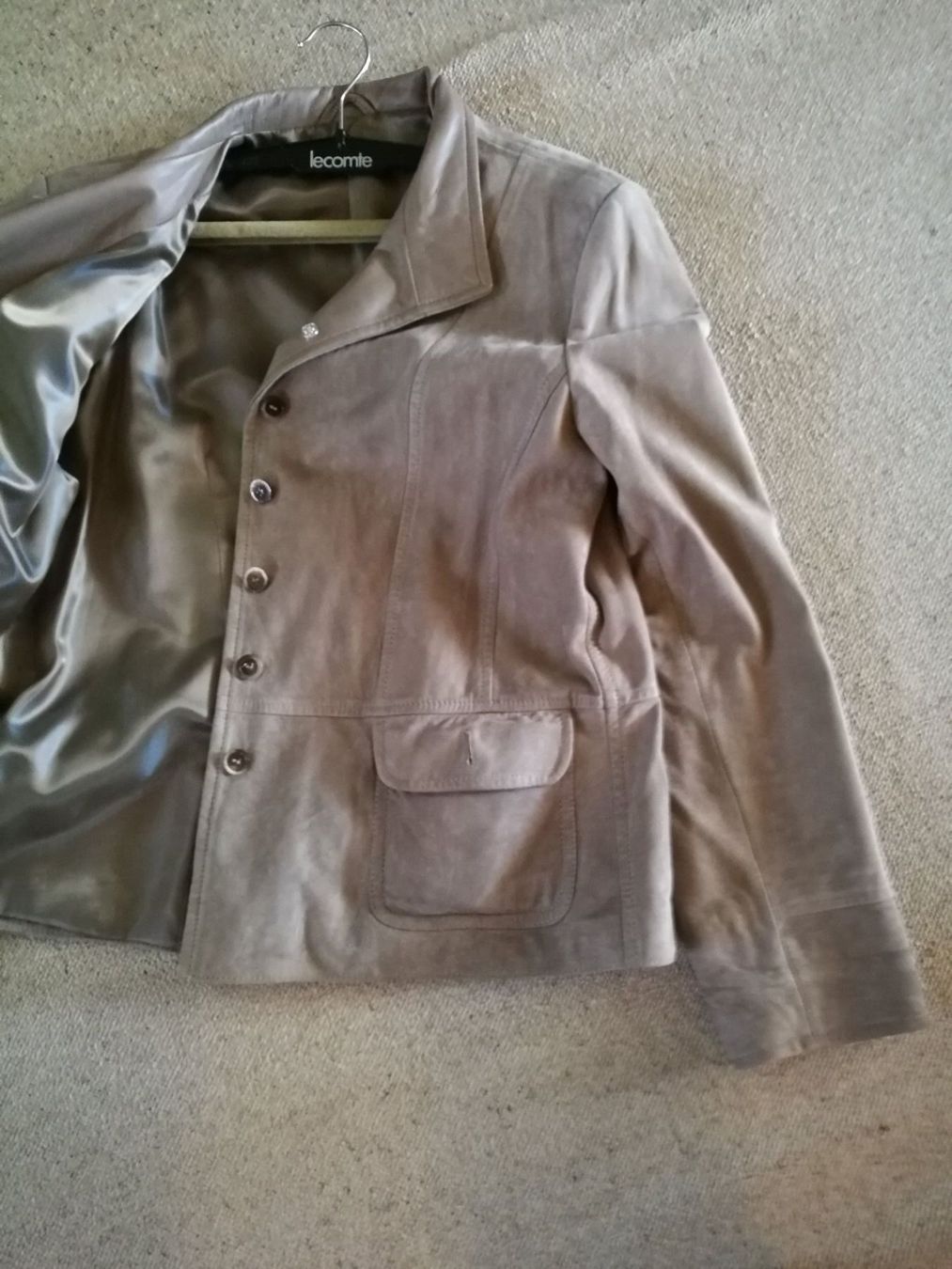 Giacche: Ziegenvelourjacke beige von Antilope – Nuovo (secondo la descrizione) da Horn venduto da sonjamenzi 3