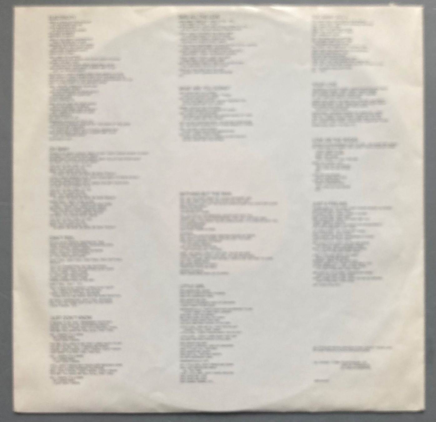 Schallplatten: THE TICKETS - 0001 – Gebraucht aus Poliez-Pittet von Newtown-Records 2
