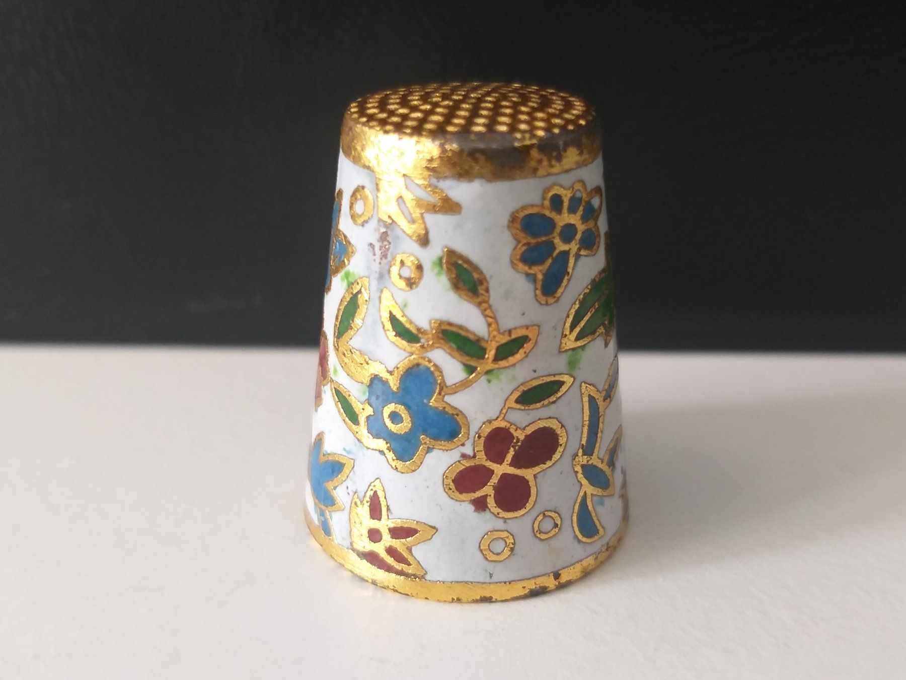 Dés à coudre: Dé à coudre cloisonné – D'occasion à Cossonay-Ville par Les_1001_perles 3