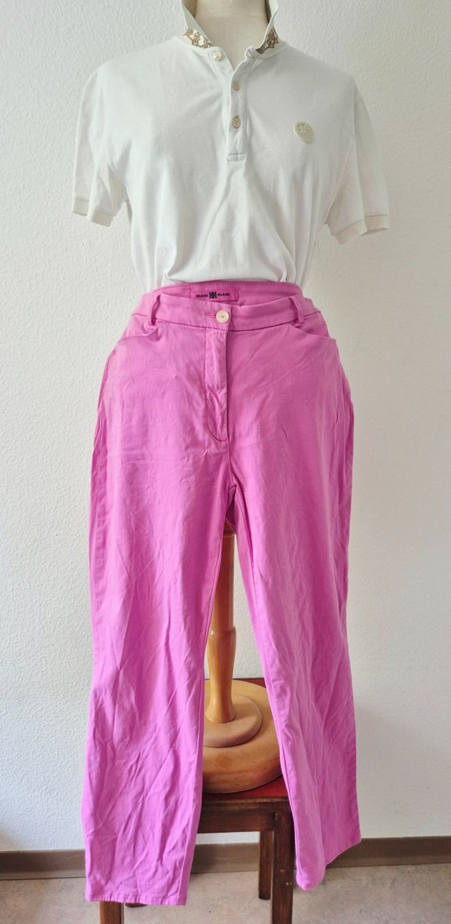 Riani Pantaloni: RIANI HOSE 44 XL , TOP ZU SHIRT VERSACE ODER TUNIKA BLUSE – Usato da Elsau venduto da the-colorful-side 1