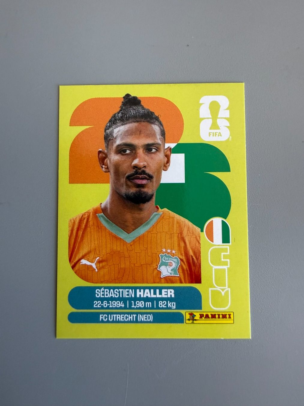 Panini Carte collezionabili: Panini Sebastien Haller CIV16 – Usato da Liebefeld venduto da Ronaldo-1996