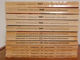 Automobil Revue diverse Ausgaben ab 1951