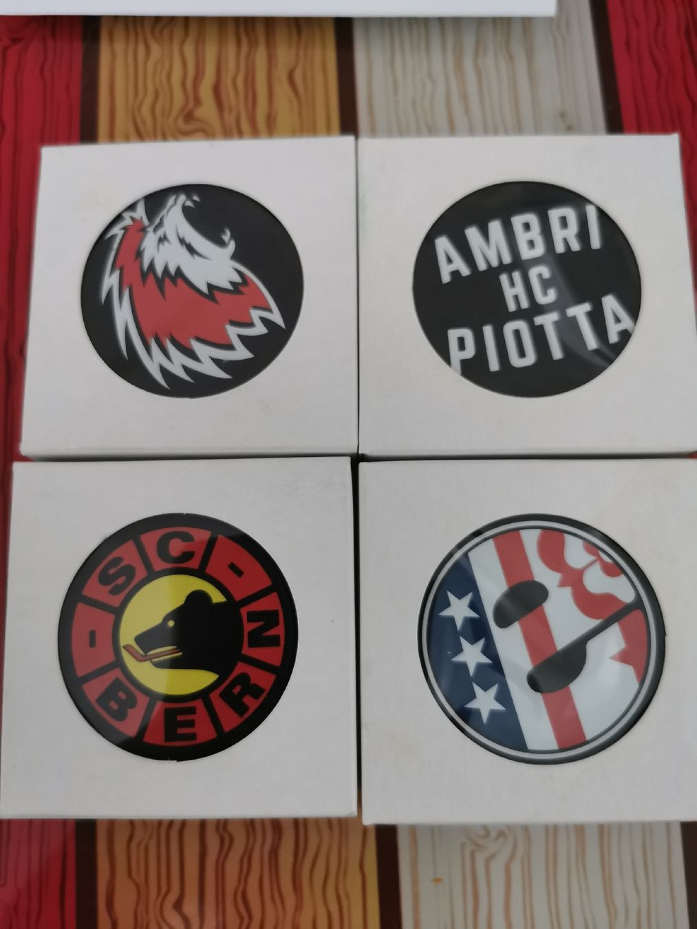 Bälle: Burger King Pucks – Neu (gemäss Beschreibung) aus Oberbuchsiten von Witti1176