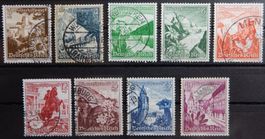 Deutsches Reich Kat. 675-683 gest. 1938 Kat. 25 Euro