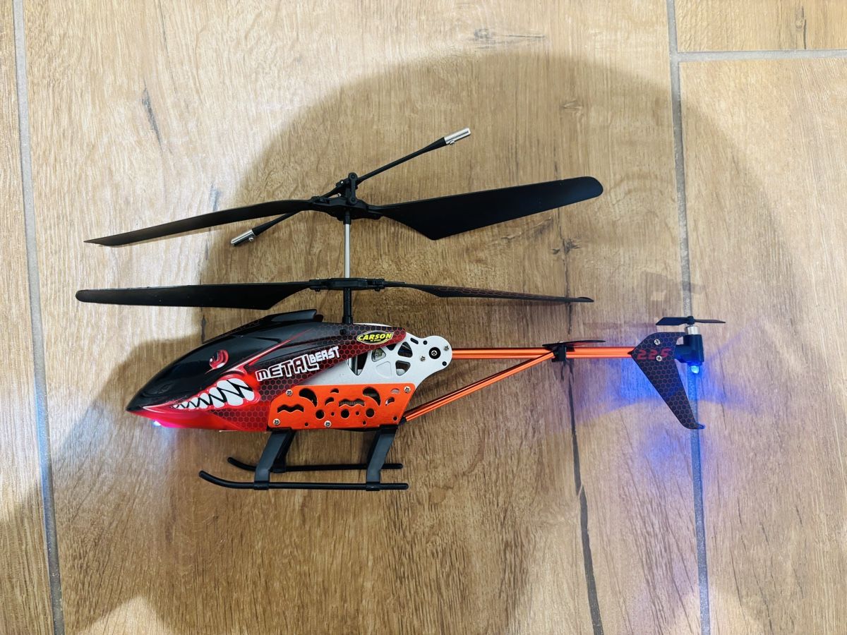 Modellismo RC: Carson Metal Beast RC Helikopter – Difettoso da Lachen SZ venduto da snick44 1