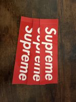 3 Sticker Supreme Logo 