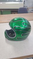 Superflake Helm Metal Flake grün