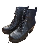 Gothic & Punk Stiefeletten Gr. 42