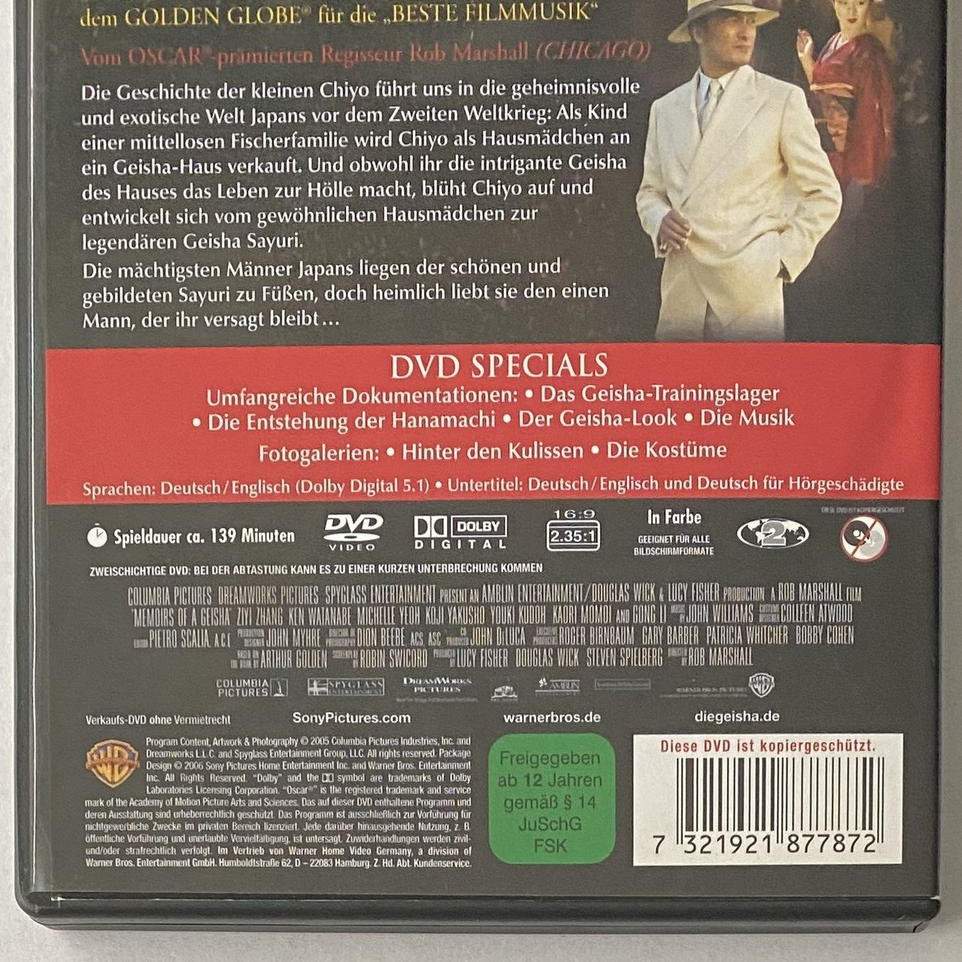 Alle DVDs: Die Geisha (Versandkostenfrei) – Gebraucht aus Flums von Asquillo 2