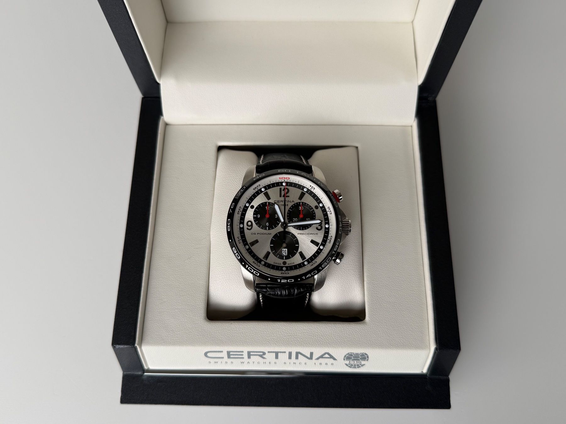 Certina Orologi: Certina DS Podium Big Size Chrono Precidrive 1/100 – Nuovo (secondo la descrizione) da Luzern venduto da Cabriolet 2