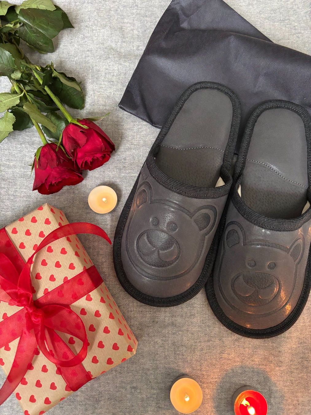 Chaussures hommes: Leder Finken mit Teddybär – Neuf avec emballage d'origine à Cham par nin_kcr6 3
