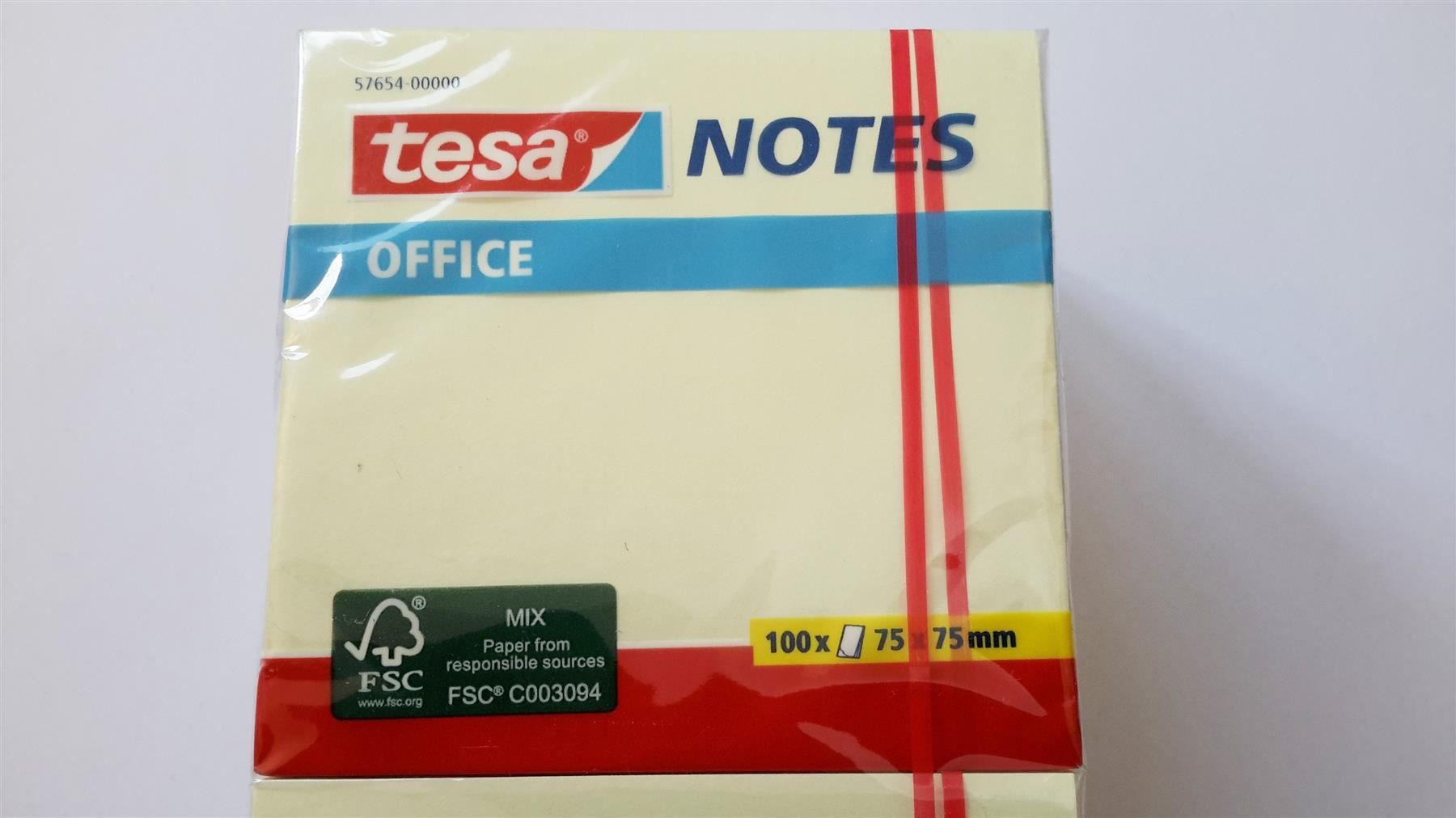 Schreibblöcke: Haftnotizen tesa 12x,  75 x 75mm, gelb – Neu und originalverpackt aus St. Gallen von cointec 5