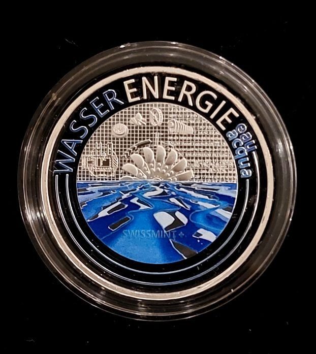 Tutti le monete: 2021 20 Franken Silber pp Wasserenergie Box – Nuovo (secondo la descrizione) da Arch venduto da moneyswiss 1