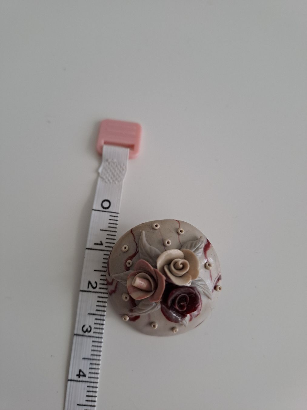 Spille & Fermagli: Wunderschöne Brosche mit Rosen-Applikation, Schmuck – Usato da Münchenbuchsee venduto da Babsique 3