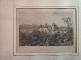 Bild Stich Bild - Lausanne übereck gold Bartlett Appleton
