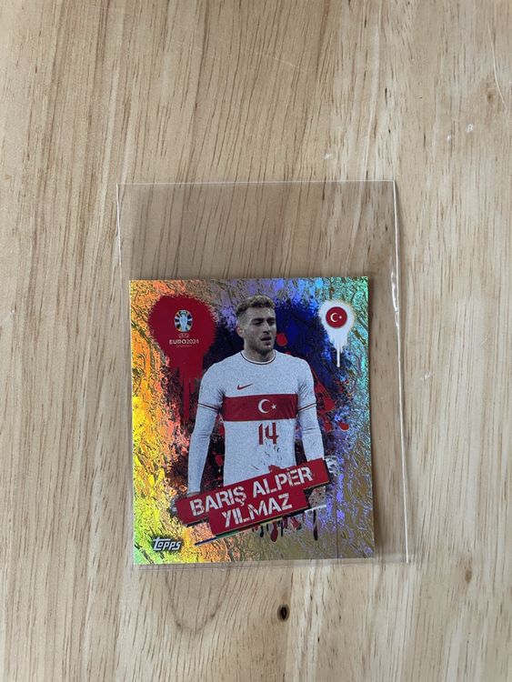 Topps Em 2024 Baris Alper Yilmaz Gold (Neu (gemäss Beschreibung)) in ...