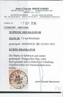 RAYONIII <626> Nr20 T6 GR RUND RHEINECK BEFUND