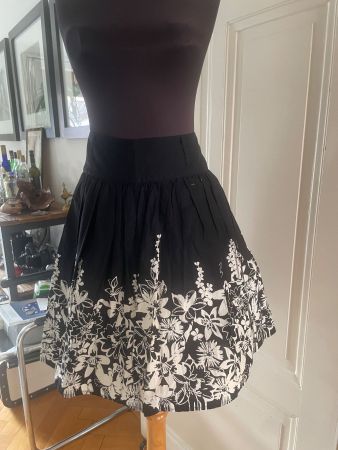 Lovely new floral flared skirt for ultra petite XS or teen