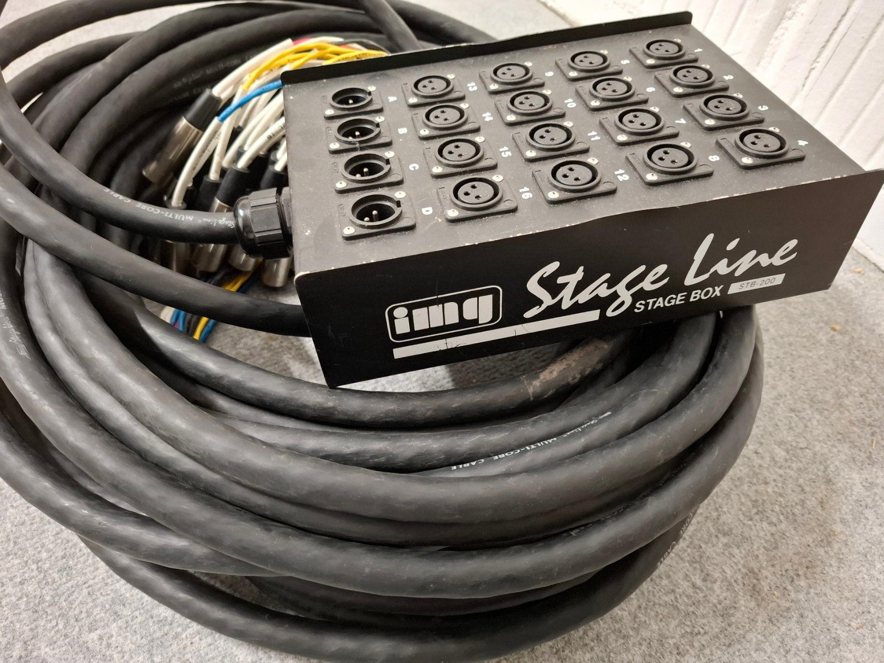 Strumenti musicali: Multicore 16/4 Stagebox 30 m lang – Usato da Guntershausen venduto da iceroom 1