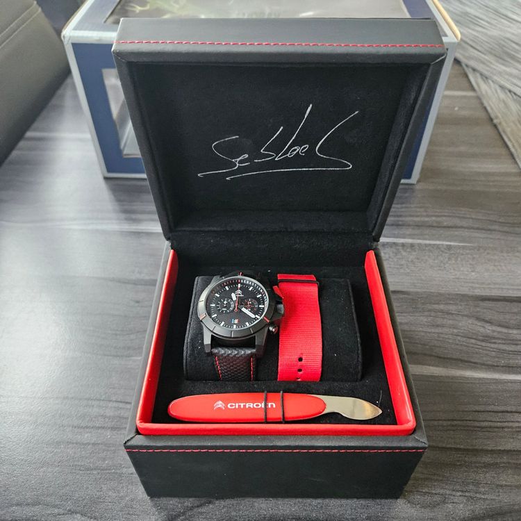 Seb Loeb Rallye Legende Set Uhr und Modell RAR (Neu und ...