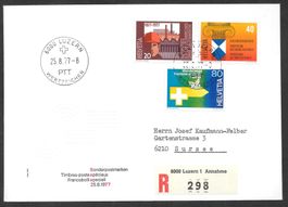 R-FDC Serie 591-593 ET Luzern 25.8.1977
