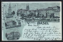 Mondschein-Lithographie Basel, Hotel des