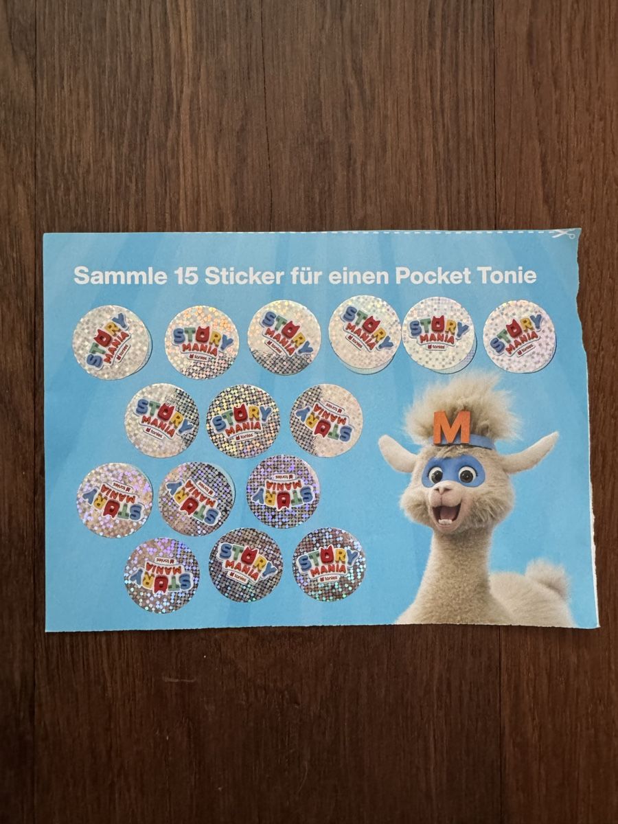 Autocollants: Mania Sticker Bogen 15 Stk. Migros – D'occasion à Baar par dan_8967