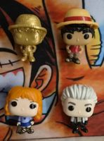 Lot 4 figurines Funko Pop One Piece Kinder état neuf