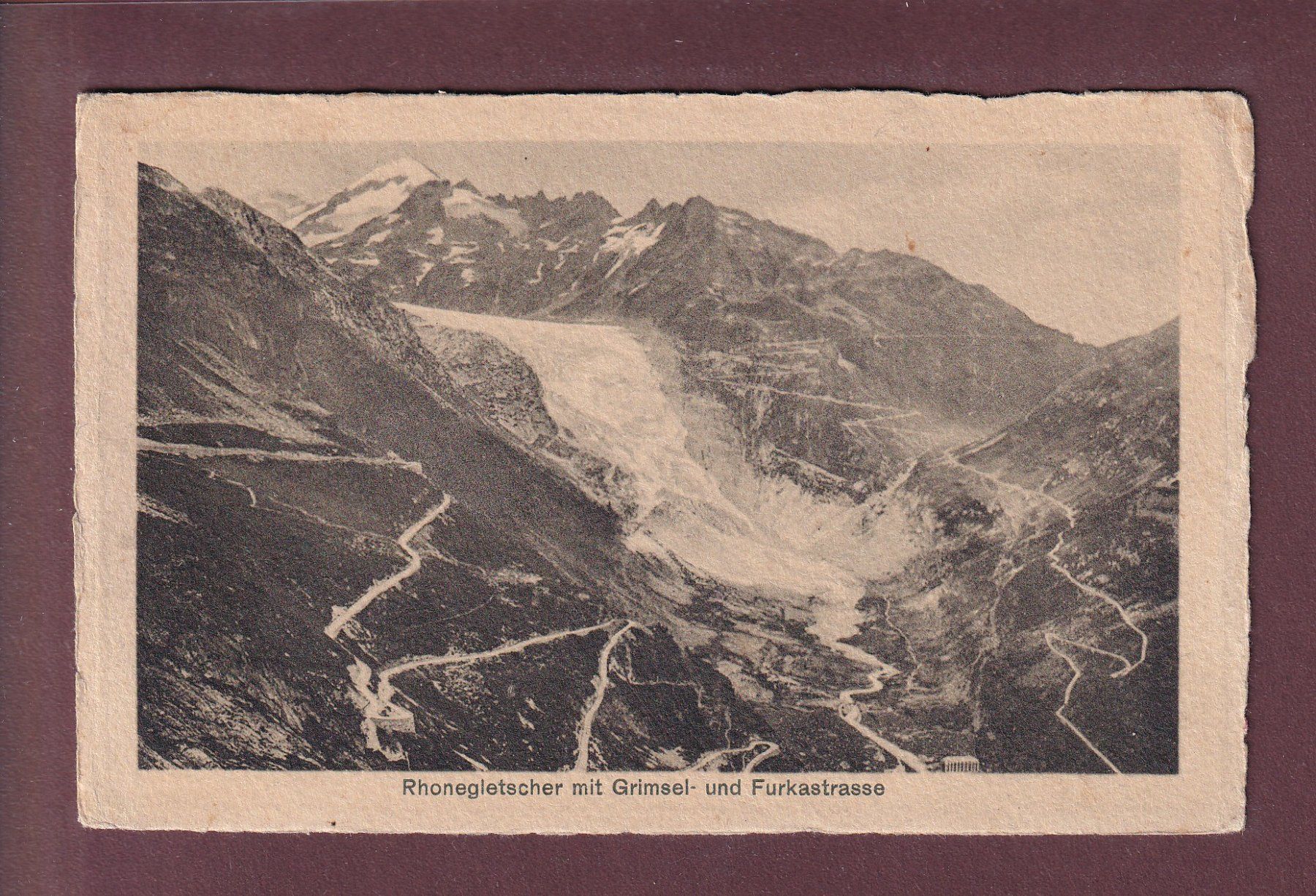 Cartes postales: RHONEGLETSCHER – D'occasion à Pully par nicecards