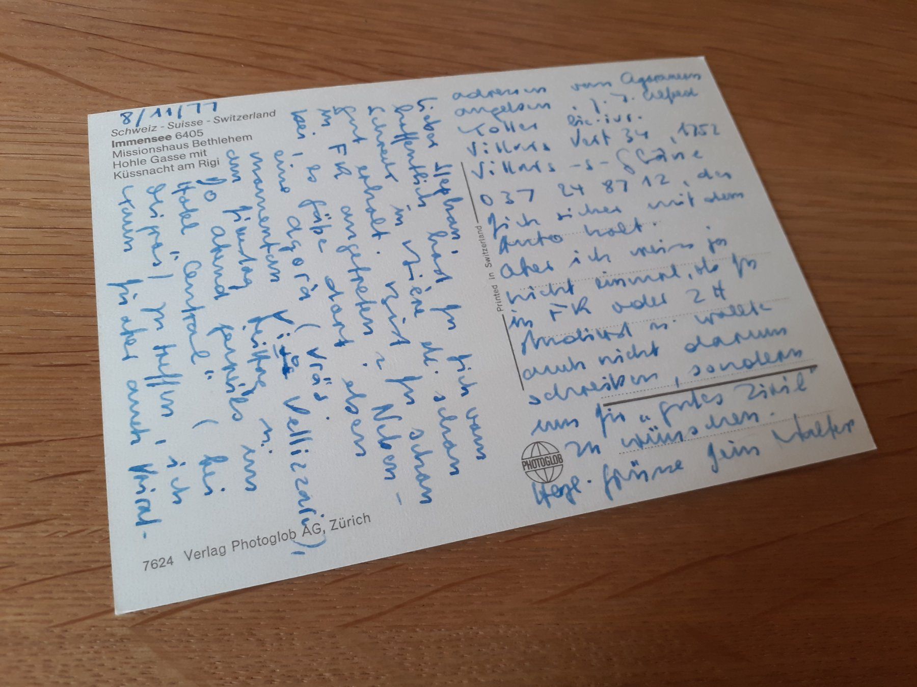 Cartoline postali: IMMENSEE – Usato da Winterthur venduto da Ornyx7 1