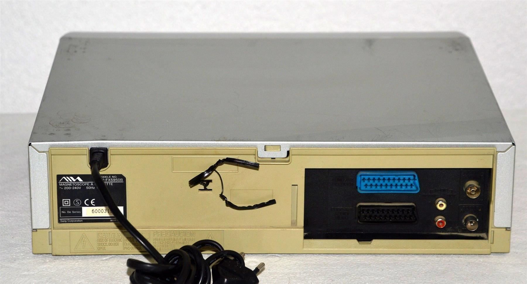 Aufnahmegeräte: Videorecorder VHS  Aiwa HV-FX5950B magnétoscope – Gebraucht aus Collonges von arashee 2