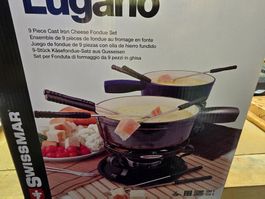 Swissmar Lugano Guss Fondue Set - 9-tlg.
