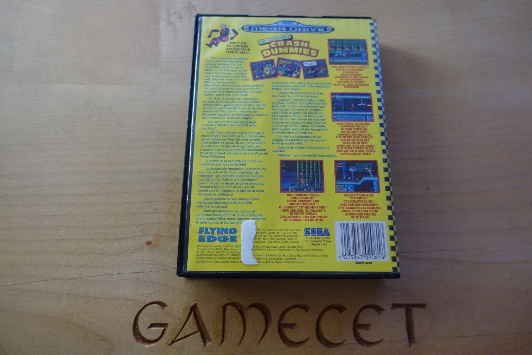Sega Giochi: The Incredible Crash Dummies – Usato da Steinach venduto da Gamecet 2
