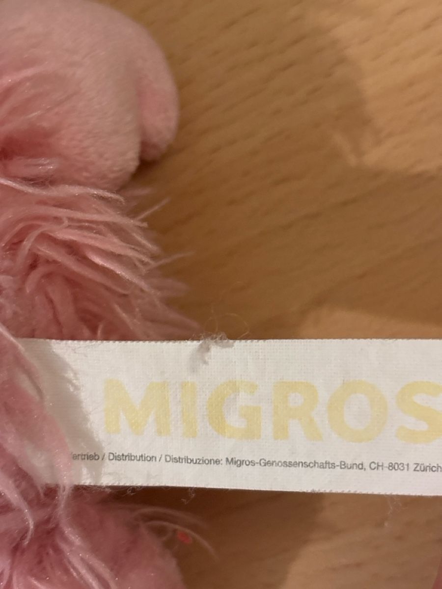 Migros Giocattoli: Migros Plüschtier – Difettoso da Buchs ZH venduto da els_mgj9 3