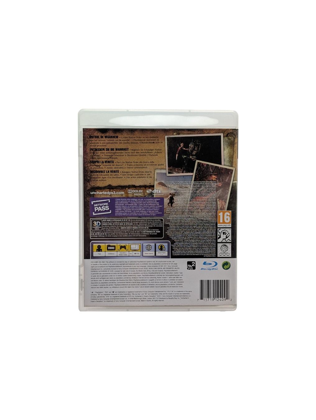 Sony Giochi: Uncharted 3: Drake's Deception PS3 – Usato da Domat/Ems venduto da IsseldorsShop 1