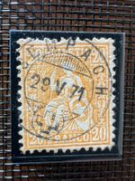 Sitzende Helvetia Nr.32a Vollstempel Sempach (5671)