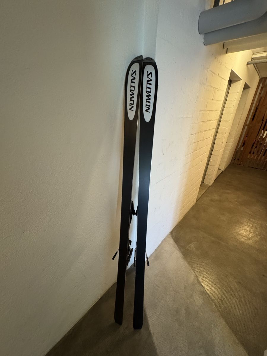 Skis: Salomon Ski-Set 170cm, antik  – Defekt aus Basel von ppo_tgw5