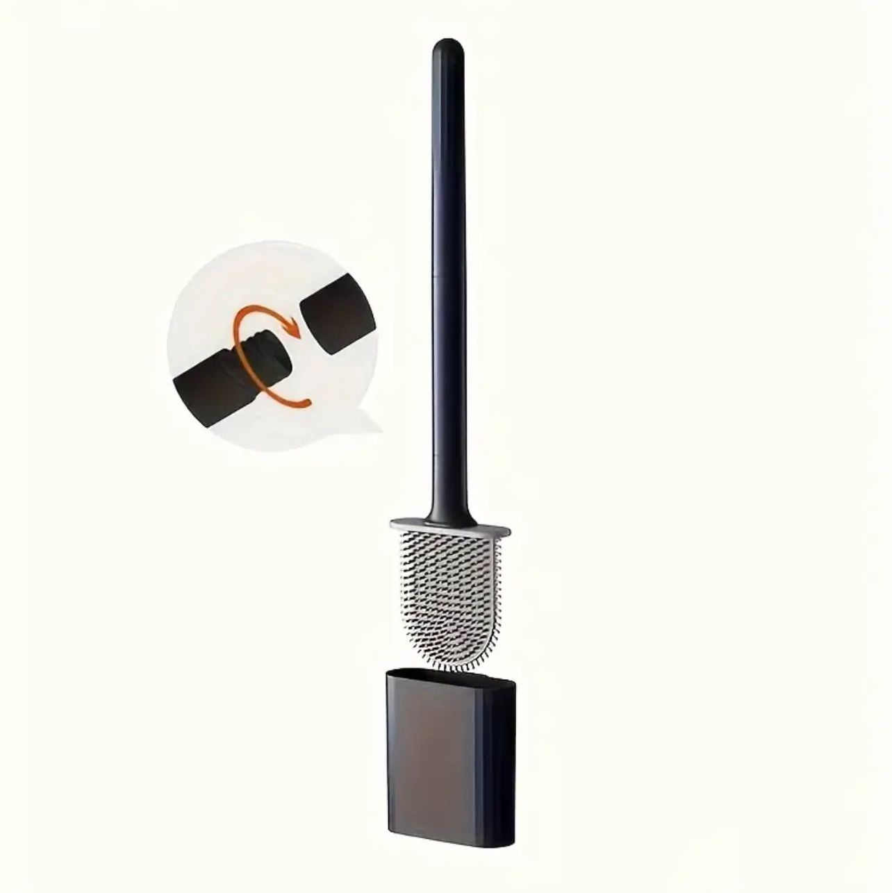 Altri accessori per il bagno: Silikon WC-Bürste Set, selbstklebend, neu – Nuovo e nell'imballaggio originale da Suhr venduto da SchnapperCH