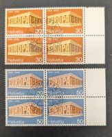 EUROPA / ET (1969) Viererblöcke mit Tab