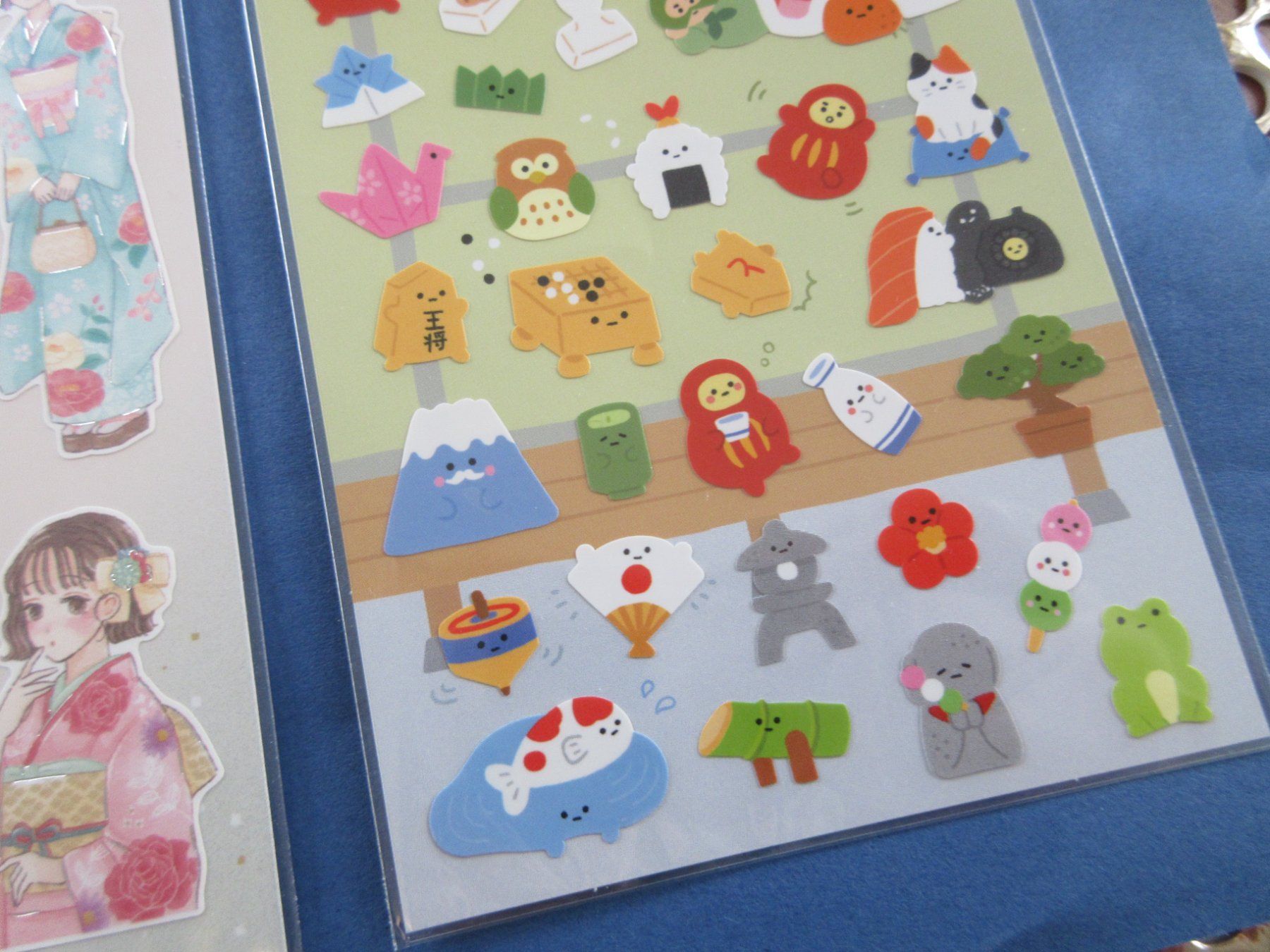 Sticker: Japanese Kimono Stickers! – Nuovo (secondo la descrizione) da Goldach venduto da mamakotzi 8