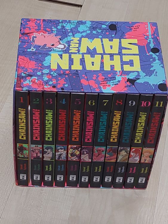 Fumetti: *** «Chainsaw Man» Manga 1-15 mit Schuber Deutsch – Usato da Balsthal venduto da Kirjava 1