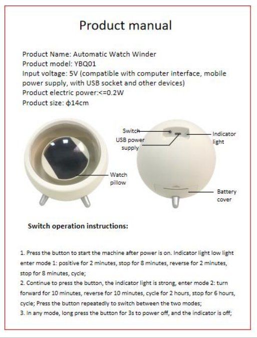 Scatole porta orologi: Automatischer Uhrenbeweger Uhrenbox – Nuovo e nell'imballaggio originale da Uerkheim venduto da Kaufoption 5