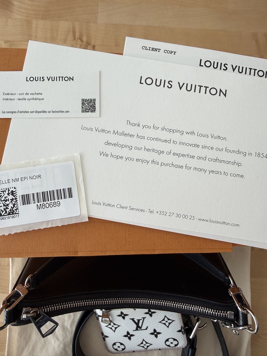 Louis Vuitton Taschen für Damen: Louis Vuitton Marelle Epi Noir – Neu (gemäss Beschreibung) aus Ruggell von expoli 3