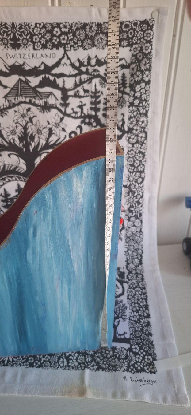 Altro per la casa: Magazinständer blau mit Blumenmuster innen rot – Usato da Matten b. Interl venduto da Daeni_2000 5
