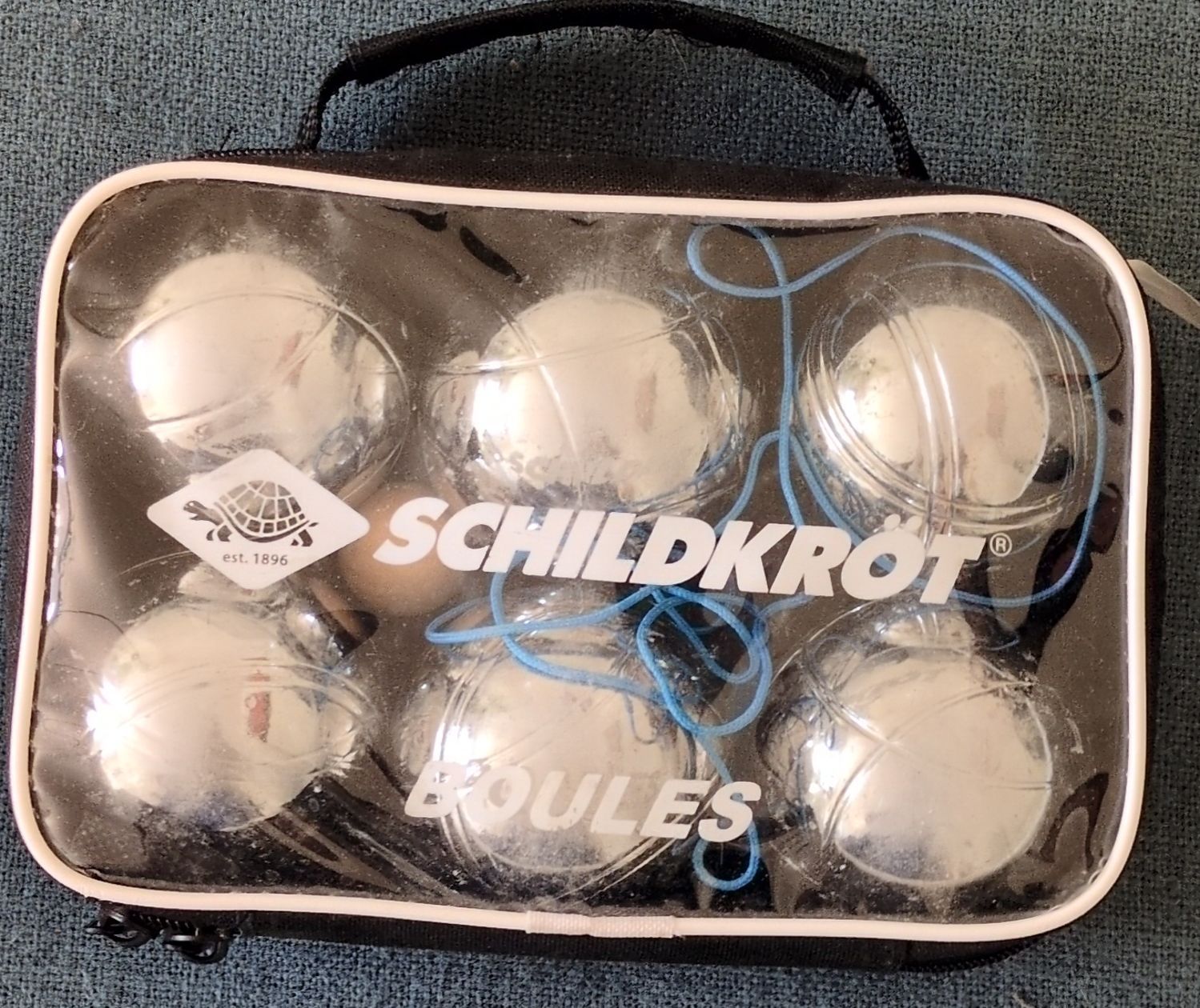 Giochi: Schildkroet Boule Set 6 Metallkugeln – Nuovo (secondo la descrizione) da Böckten venduto da svim