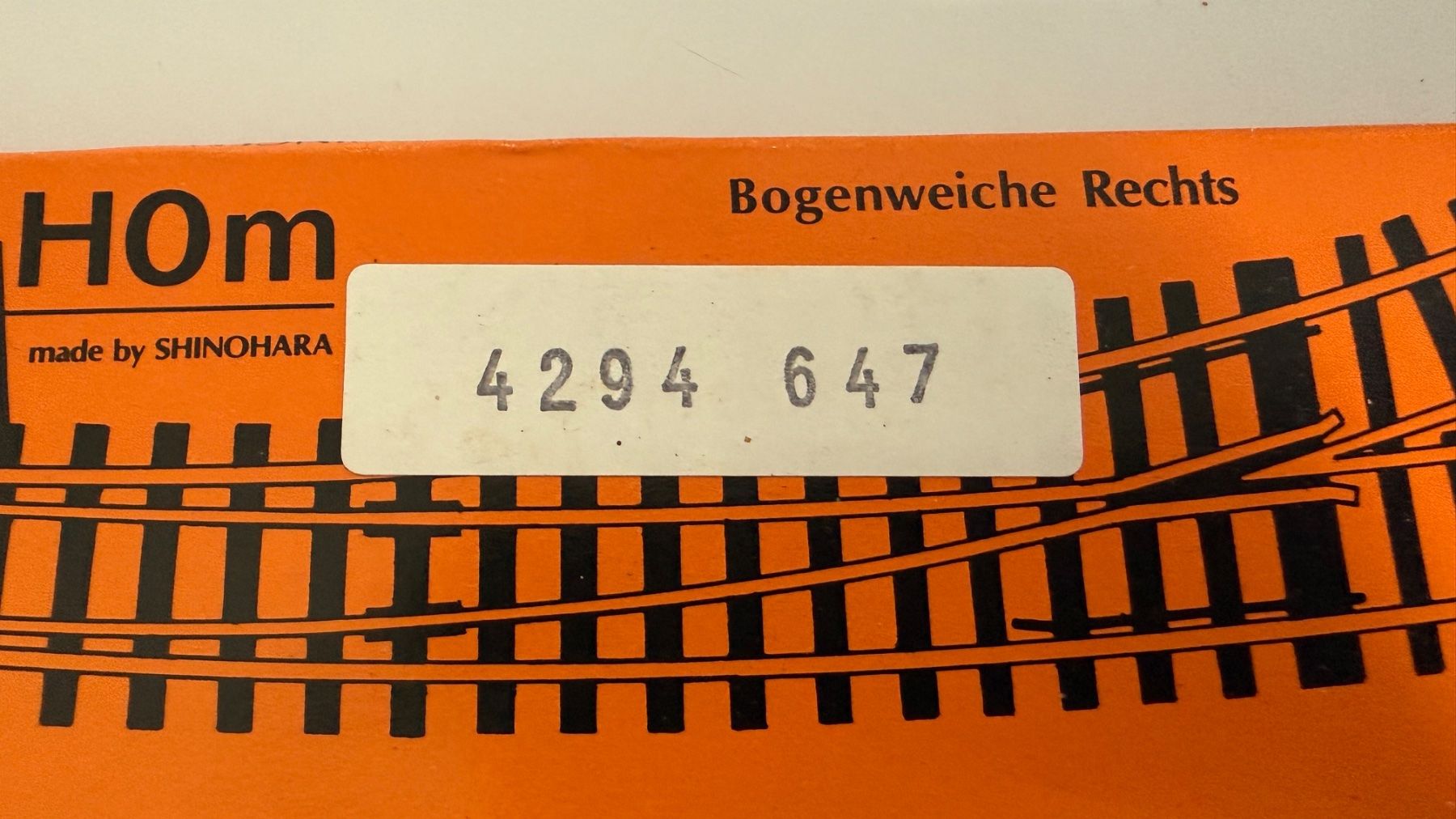 Bemo Trains électriques: Bemo Bogenweiche rechts Art. 4294 647 – Neuf avec emballage d'origine à Samedan par Gischpel25 3