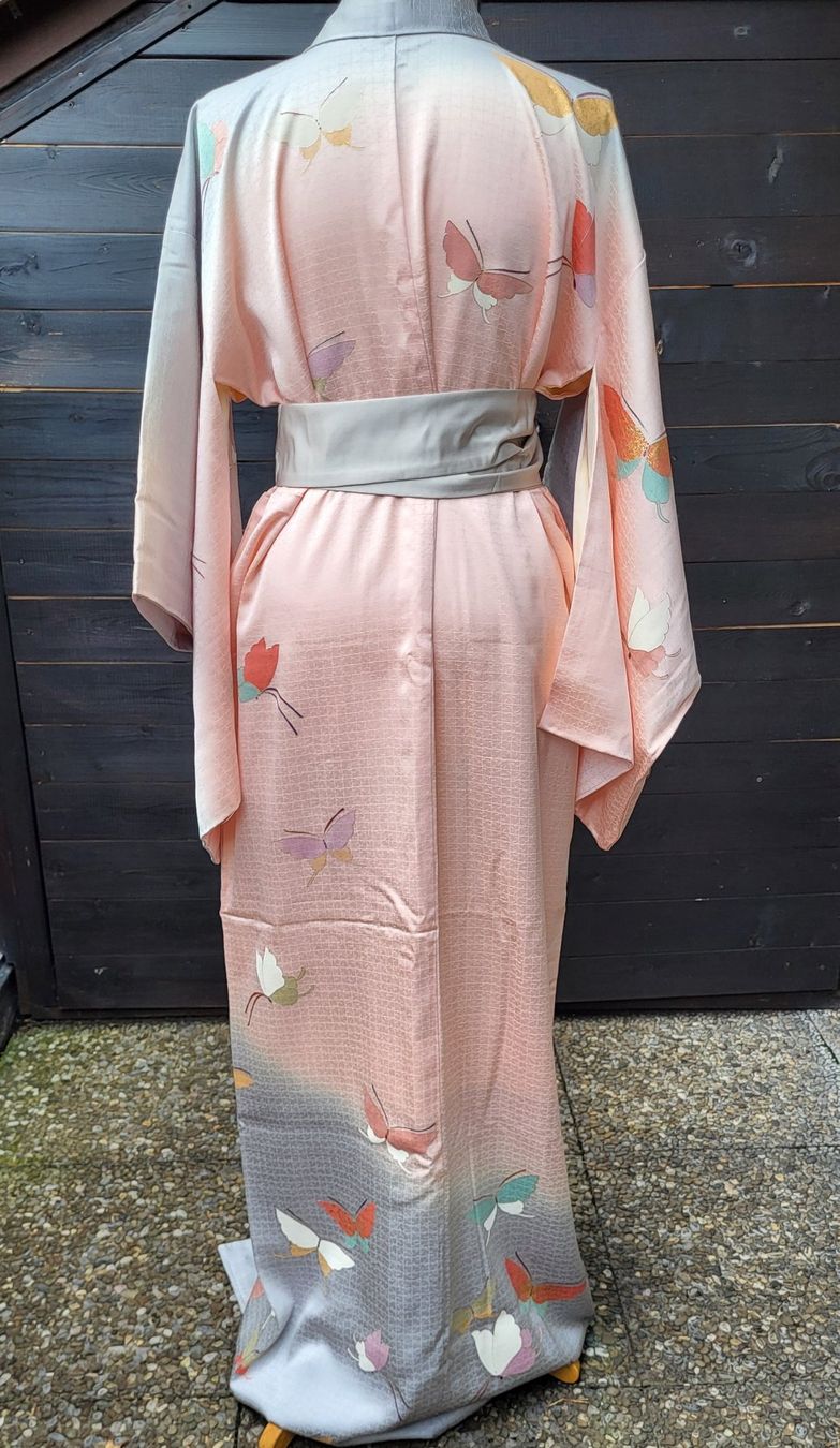 Arte internazionale: Kimono japonais en soie – Nuovo (secondo la descrizione) da Fribourg venduto da VictoriaShop7 3