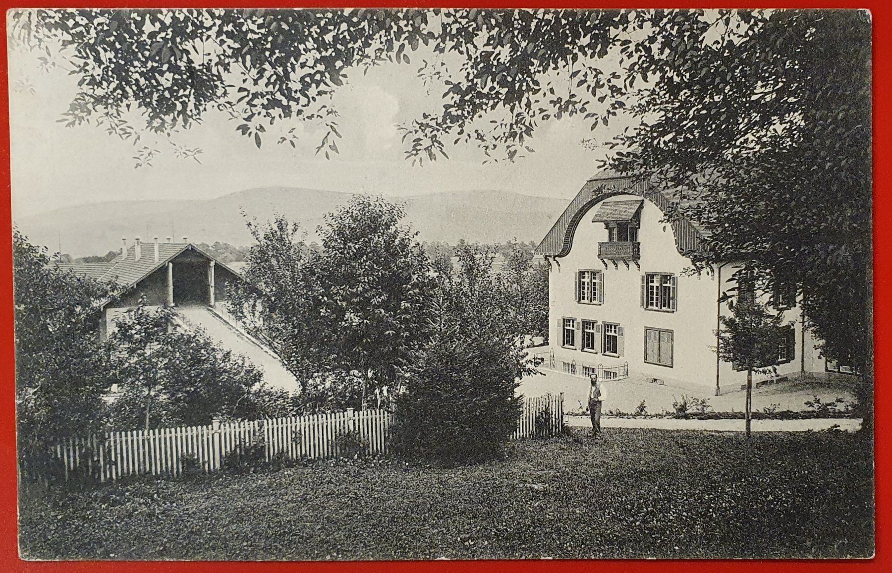 Ansichtskarten: Basel 1911 - Klosterfichten – Gebraucht aus Kreuzlingen von Rschweiz1