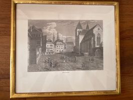 Orellfüssli-Stich  "Münsterhof" (Zürich)