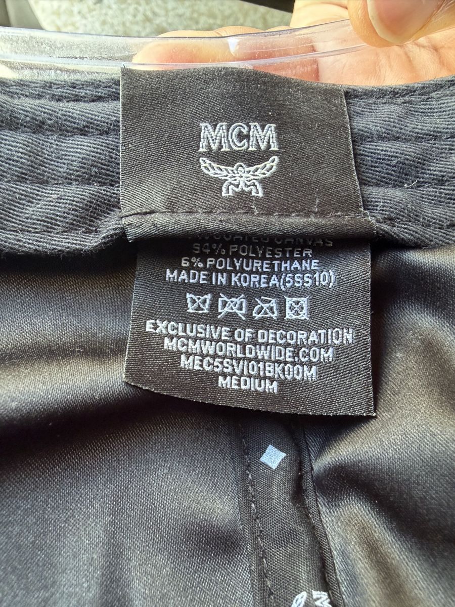 Mcm Hüte, Mützen & Caps: MCM Baseball Cap Black Studded Medium – Neu (gemäss Beschreibung) aus Muri b. Bern von nap_br62 4